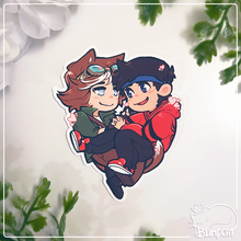 Load image into Gallery viewer, QSMP Guapoduo Sticker