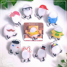 Load image into Gallery viewer, QSMP Eggs - Acrylic Pins