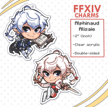 Load image into Gallery viewer, FFXIV Alisaie & Alphinaud Charms