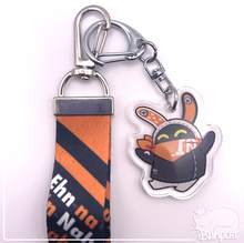 Load image into Gallery viewer, ZZZ Eous Lanyard with Charm