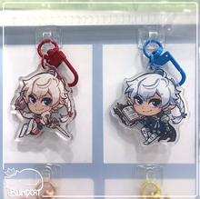 Load image into Gallery viewer, FFXIV Alisaie & Alphinaud Charms