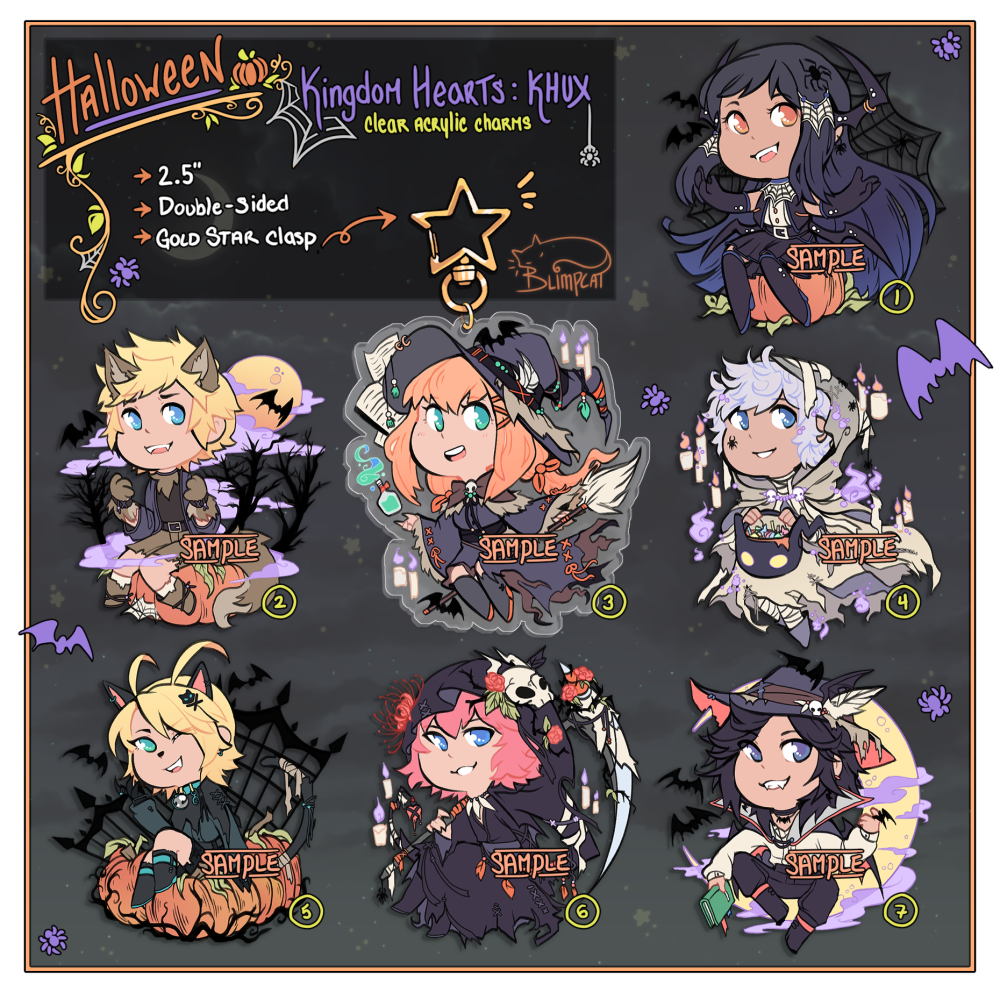 KHUX Halloween Charms