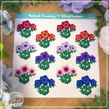 Load image into Gallery viewer, ACNH Flowers Sticker Sheets
