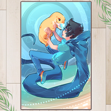 Load image into Gallery viewer, Homestuck John &amp; Casey Print
