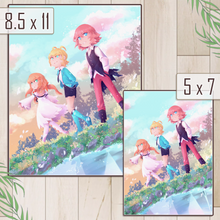 Load image into Gallery viewer, KHUX Flower Trio Print