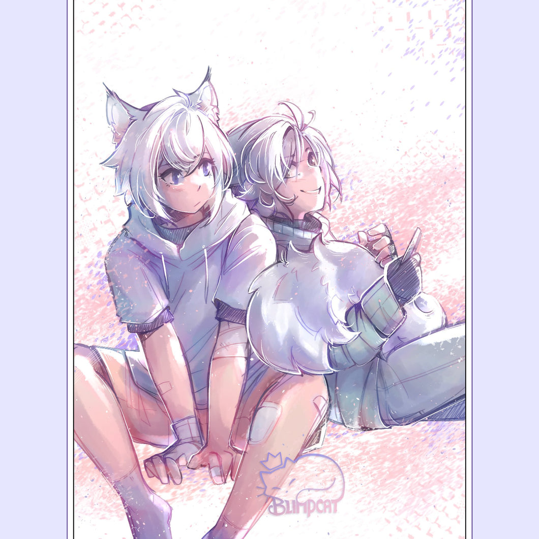 ZZZ HaruSeth Pastel Print