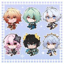 Load image into Gallery viewer, Honkai Star Rail Charms &amp; Stickers
