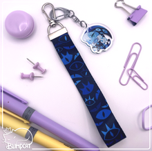Load image into Gallery viewer, Shadow Milk Cookie Lanyard with Charm
