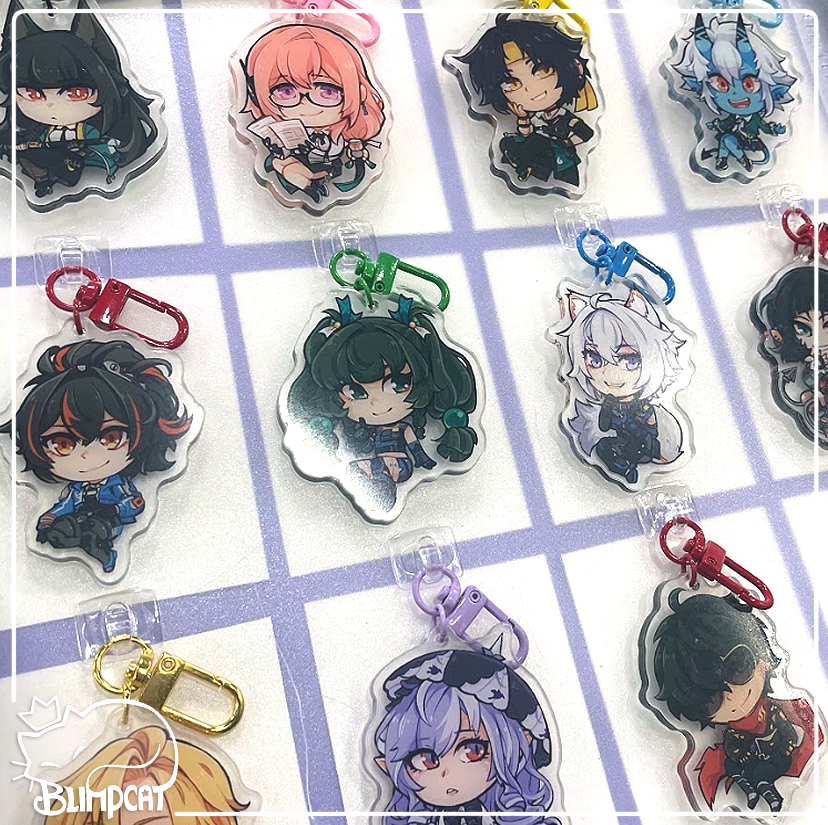ZZZ Character Charms & Stickers
