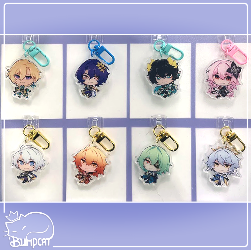 Honkai Star Rail Charms & Stickers