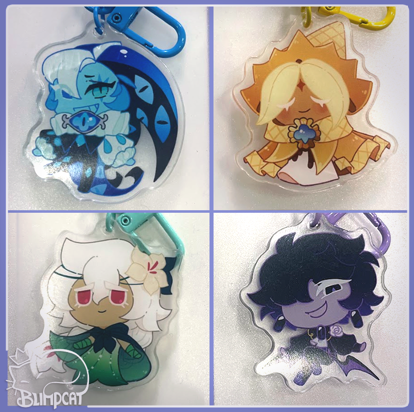 Cookie Run Kingdom Charms & Stickers