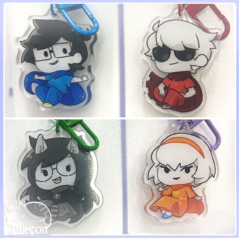 Homestuck Beta Kids Charms & Stickers