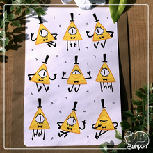 Load image into Gallery viewer, Bill Cipher Stickers
