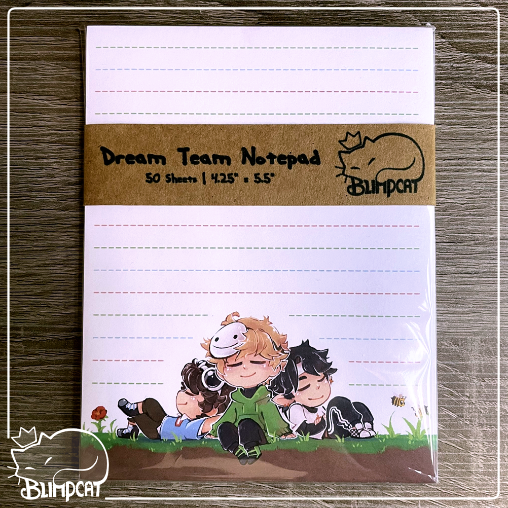 Dream Team Notepad