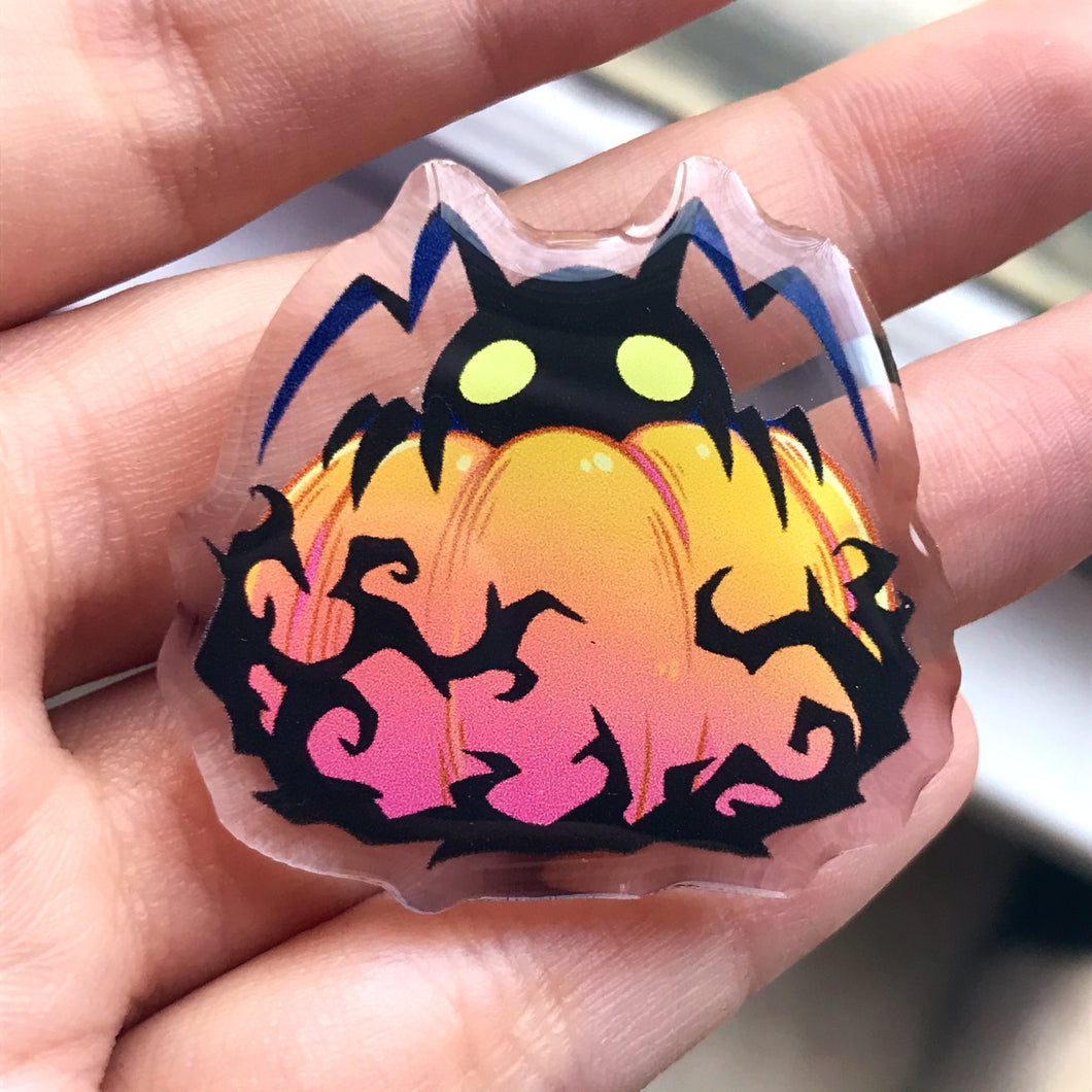 Kingdom Hearts Halloween Heartless Acrylic Pin
